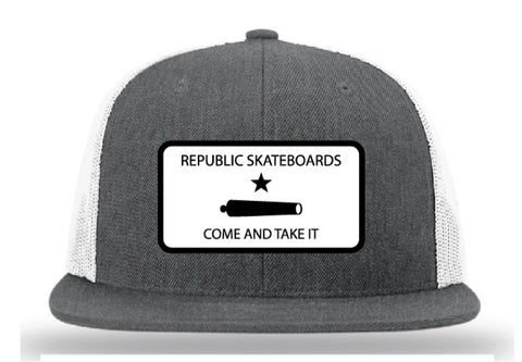 Grey/White Republic SnapBack