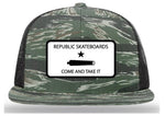 Camo/Black Republic SnapBack